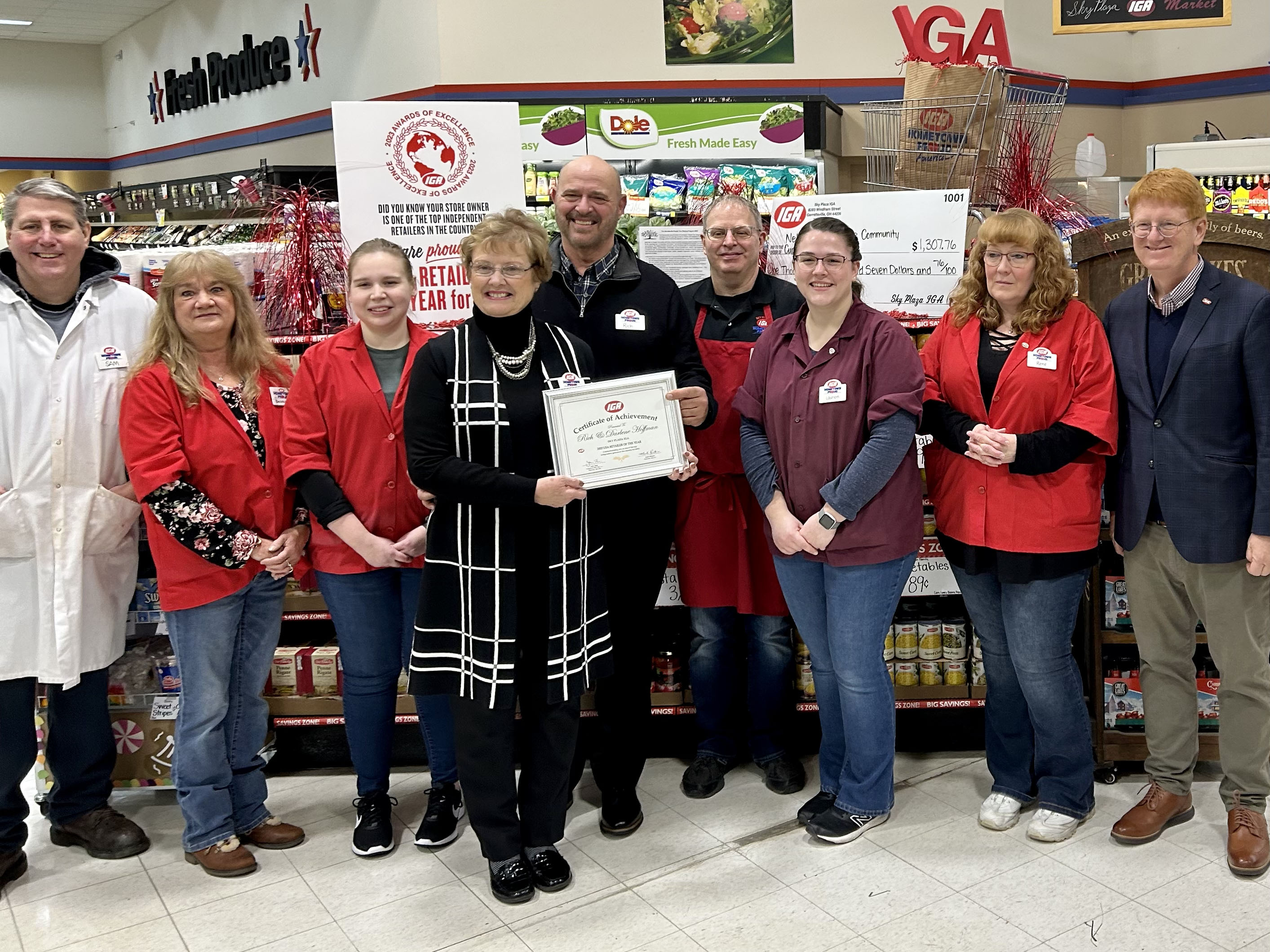 Sky Plaza IGA Named Retailer of the Year | Weekly Villager