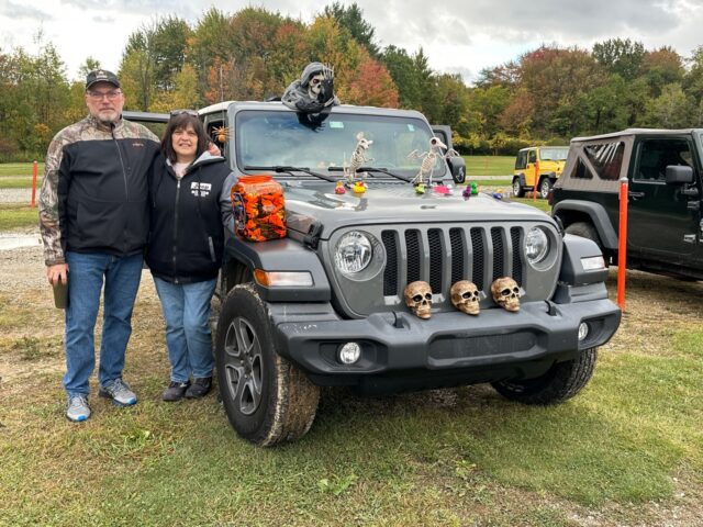 Jeep owners/lovers decorated their Jeeps for the Geauga Jeep Invasion