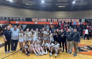 Rocket girls basketball top Panthers for first district banner