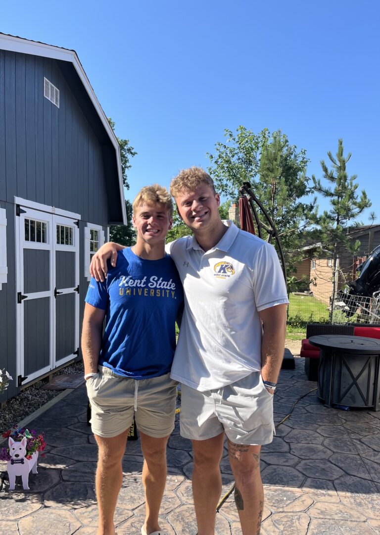 Hopperton brothers reunite at Kent State University