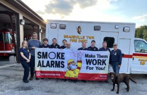 Braceville Fire Department Teams Up With State Farm® and the National Fire Protection Association® (NFPA®) to Promote the Importance of Working Smoke Alarms