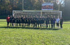 Red Devils soccer triumphs against Chipps to three-peat as sectional champs