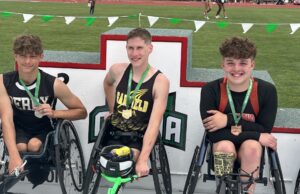 THREE-TIME STATE CHAMPION: Garfield G-Men’s Connor Hunt continues reign in seated events