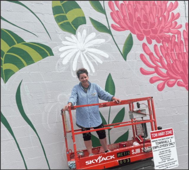 TownHall II Integrated Health Services to display “Bipolar Butterfly” mural