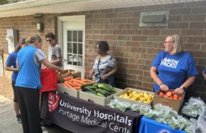UH Portage Medical Center & Raven Packs offer summer food markets