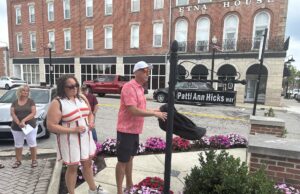 Patti Hicks Commemorated at Honorary Way Recipient