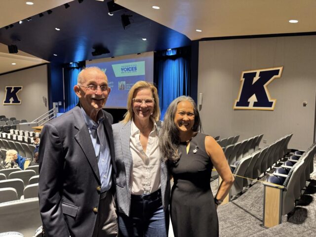 An Honorable Journey From Vietnam To Kent State Geauga General Ed Mechenbier, Dean Angela Spalsbury, and Professor Mechenbier