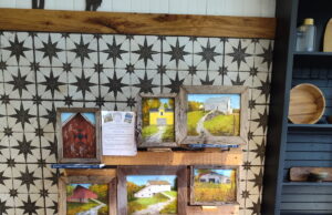 Barn Painter Returns for Program Barn books and paintings