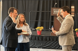 Bica Sworn in as New County Treasurer