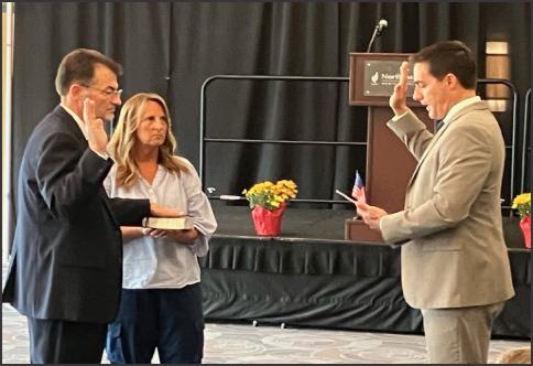 Bica Sworn in as New County Treasurer