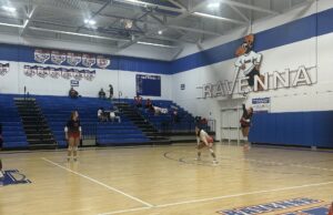 Crestwood volleyball sweeps Ravenna, Harvey in tri-match Photo by Daniel Sherriff