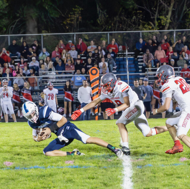 Crestwood football fizzles in second half, loses to Rootstown Photo by Tim Howard