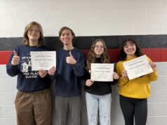 Cardinal students make the grade at OMEA District 7 Solo & Ensemble Cardinal students bask in the moment after competing at the District 7 OMEA Solo & Ensemble/Photo courtesy of Cardinal School District