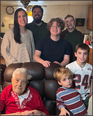 Celebrating 100 Years Laura Marek & Family