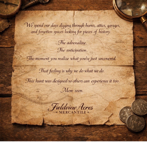 Local Business Launches Community Treasure Hunt to Spotlight Newton Falls and Support Small Businesses Town-Wide Fieldview Aces Mercantile launches community-wide treasure hunt in Newton Falls