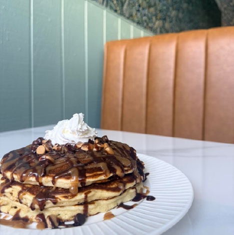 Podboy's Uptown will feature some special menu items such as the Buckeye Pancakes