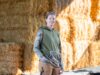 Windham grad Colleen Thompson’s hay business booming with revamped broadband access Windham graduate Colleen Thompson stands in front of hay at the family farm
