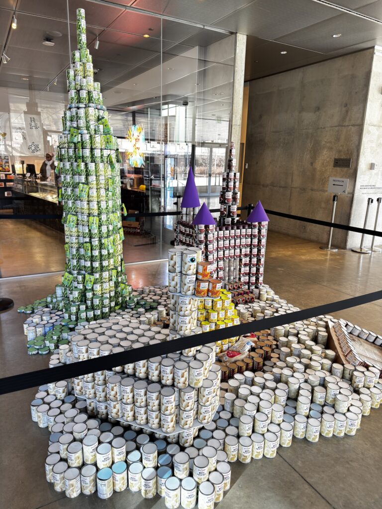 CanStruction Cleveland holds Can Sculpture Competition