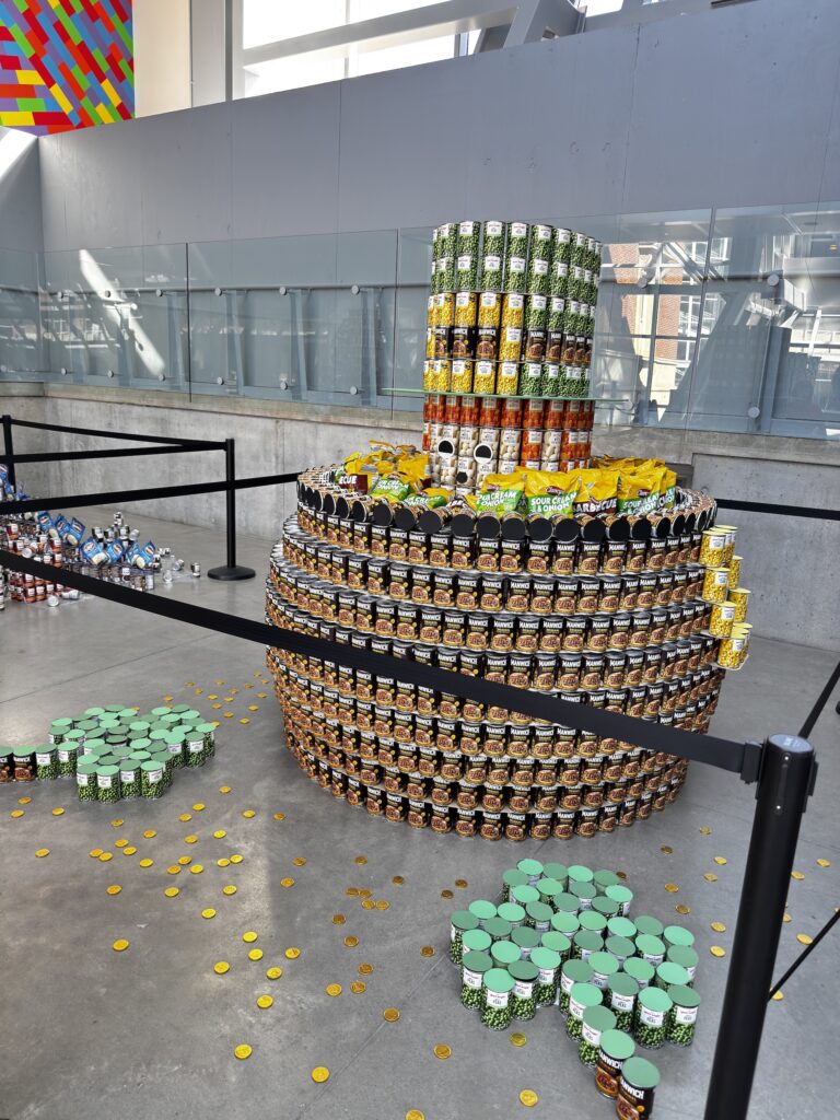 CanStruction Cleveland holds Can Sculpture Competition