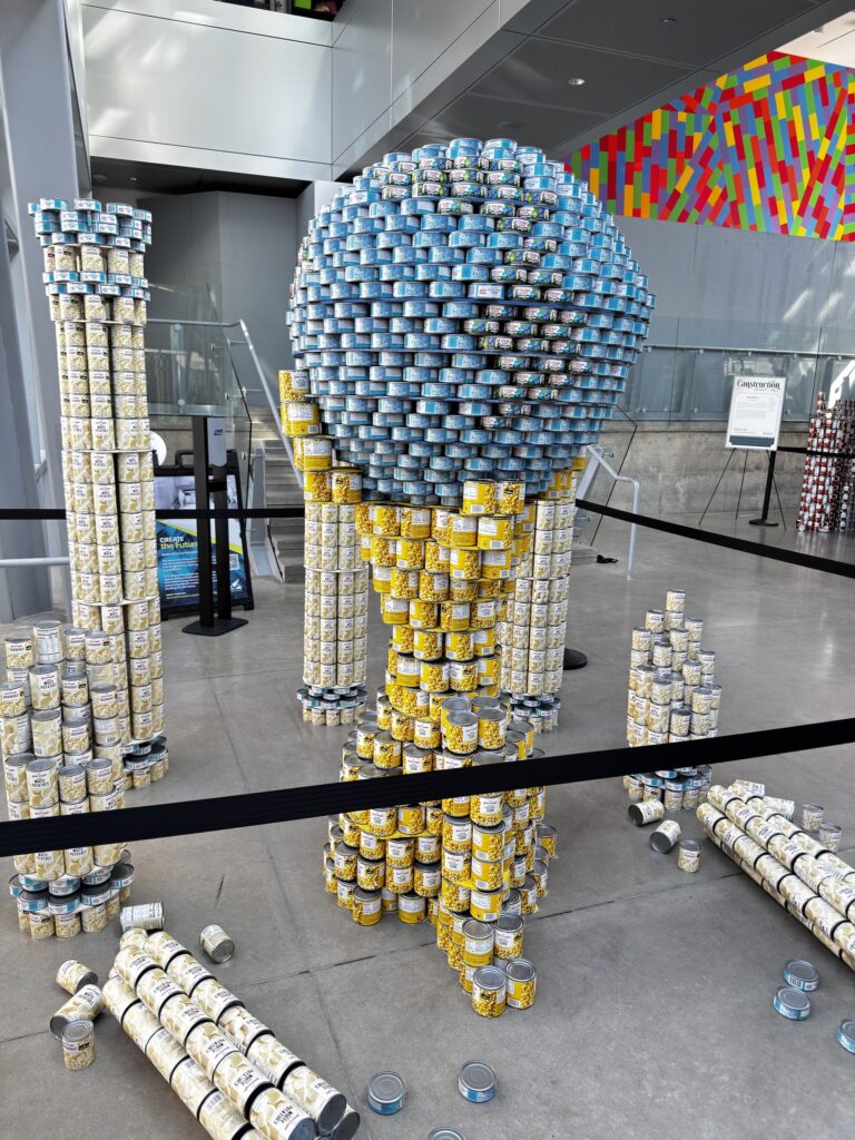 CanStruction Cleveland holds Can Sculpture Competition