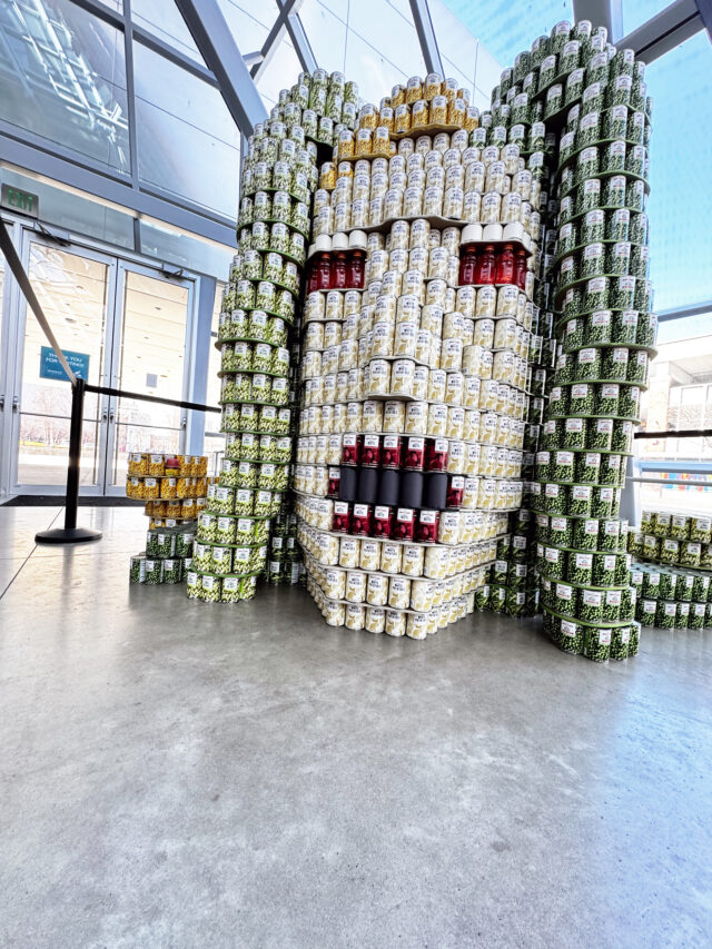 Myths and Meals: CANstruction Cleveland–Akron Builds 28,000-Can Sculptures to Fight Hunger Onyx Creative, whose design “Medusa, Re-CAN-structed: A Legend Preserved One Can at a Time”
