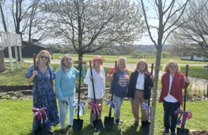Daughters of the American Revolution plant Liberty Tree The Molly Chittenden Chapter Daughters of America planted a liberty tree on the campus of Century Village museum last Friday morning in Burton/Photo by Daniel Sherriff