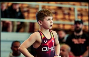 Crestwood youth wrestler Kayden Miller nabs OAC state title Crestwood 3rd grader Kayden Miller became the first wrestler in the history of the Crestwood Youth Wrestling program to win a state title at the OAC meet/Photo courtesy of Miranda Miller