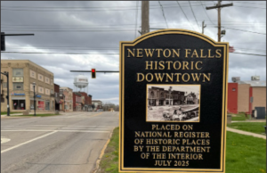 Historic District Boundary Signs Installed In Newton Falls The City of Newton Falls completes the installation of historic district boundary signs