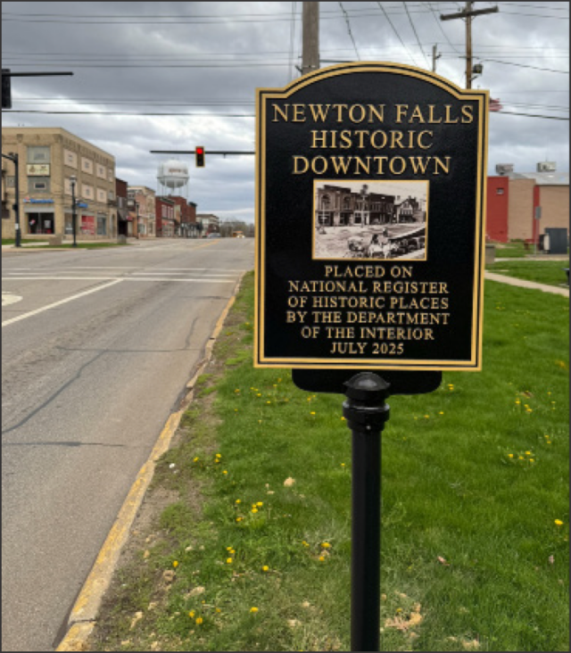 Historic District Boundary Signs Installed In Newton Falls The City of Newton Falls completes the installation of historic district boundary signs