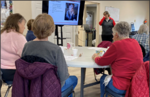 Knowledge with Dawn awn Damante, MHA, CDP, of University Hospitals Geauga Medical Center presented an informative sessions earlier this week at the Middlefield Senior Center