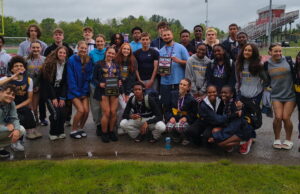Streetsboro track finishes as runners-up at MAC championship The Streetsboro Rockets' track and field team set multiple new milestones, finishing in second place as the girls scored 176.0 points and the boys recorded 128.0 points last week at the Metro Athletic Conference championship at Woodridge High School in Peninsula./Photo courtesy of Coach Robert Kidd