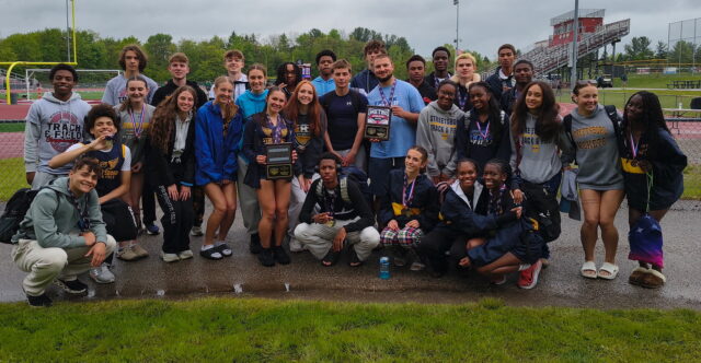 Streetsboro track finishes as runners-up at MAC championship The Streetsboro Rockets' track and field team set multiple new milestones, finishing in second place as the girls scored 176.0 points and the boys recorded 128.0 points last week at the Metro Athletic Conference championship at Woodridge High School in Peninsula./Photo courtesy of Coach Robert Kidd