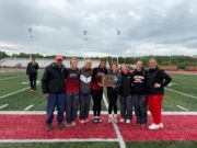 Red Devil girls’ track and field win Division III district title The Crestwood Red Devils girls' track team captured the Ohio High School Athletic Association Division III district title with a score of 93.5 points last weekend at Perry High School in Lake County/Photo courtesy of Co-Coach Megan Mertz