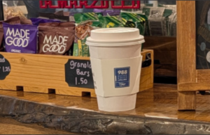Messages of Hope Shared Across Portage County for Mental Health Month 3,000 coffee sleeves and 4,000 coasters featuring information about the 988 Suicide & Crisis Lifeline will be placed in local coffee shops, bars, fraternal and veterans' organizations throughout Portage County in recognition of Mental Health Health Month