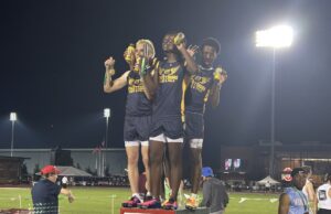 STATE CHAMPIONS: Streetsboro boys’ 4×200 relay captures title The Streetsboro Rockets boys' 4x200 relay team captured first place last weekend at the OHSAA Division III state meet at The Ohio State University's Jesse Owens Memorial Stadium - Photo by Daniel Sherriff
