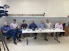 Shalersville Township Board of Trustees hosts Bitdeer for public forum The Shalersville Board of Trustees hosted Bitdeer representatives to appear in front of the community and make their case to build an AI Data Center last Tuesday evening at Shalersville Township Hall - Photo by Ethel Wupperman