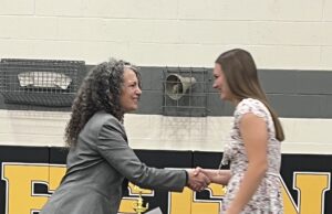 Portage Foundation Awards More Than $61,000 in Scholarships Supporting College and Skilled Trades Students JA Garfield’s Riley Grace being awarded a $5,000 scholarship!