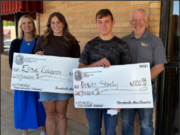 Garrettsville Area Chamber of Commerce Awards Scholarships to Two Graduating Seniors The Garrettsville Area Chamber of Commerce selected Elise Edwards and Dakota Stanley as the recipients of its annual $1,000 local scholarships