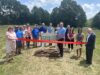 Ravenna Parks & Recreation Department launches City’s first disc golf course The Ravenna Parks & Recreation Department commemorated the opening of its first disc golf course with a ribbon-cutting ceremony at Chestnut Hills Park in Ravenna last Wednesday afternoon - Photo by Daniel Sherriff