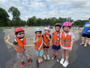 Windham Implements Safety Town Program Windham's Katherine Thomas Elementary School hosted a week-long Safety Town program last week