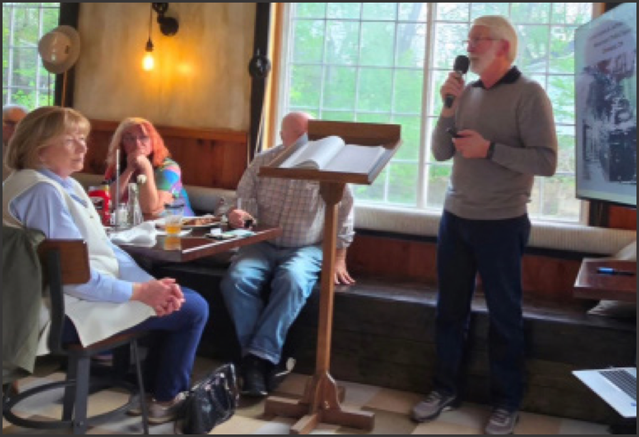 The Garrettsville Tap Talks will return in September, taking place at the Garrett's Mill & Brewing Company on Main Street