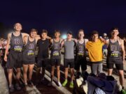 Badger boys’ cross country team takes third, girls place fourth at Hoka Night Showcase The Berkshire Badgers boys' cross country team finished in third place, scoring 217 points at the Hoka Night Showcase last Saturday evening at the SPIRE Institute in Geneva - Photo courtesy of Bryan Wadsworth