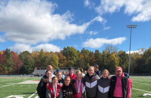 Red Devil girls, Badgers net CVC Valley Division cross country titles The Crestwood Red Devils girls' cross country team captured the Chagrin Valley Conference Valley Division banner with a team score of 27 points last Saturday morning at Hawken Upper School - Photo courtesy of Jim Schweickert