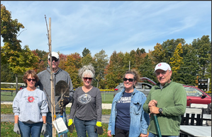 TREE-Mendous! The G-H Rotary took part in a semiquincentennial celebration, planting an October Glory Maple and an Ohio Buckeye on JAG Campus last Monday